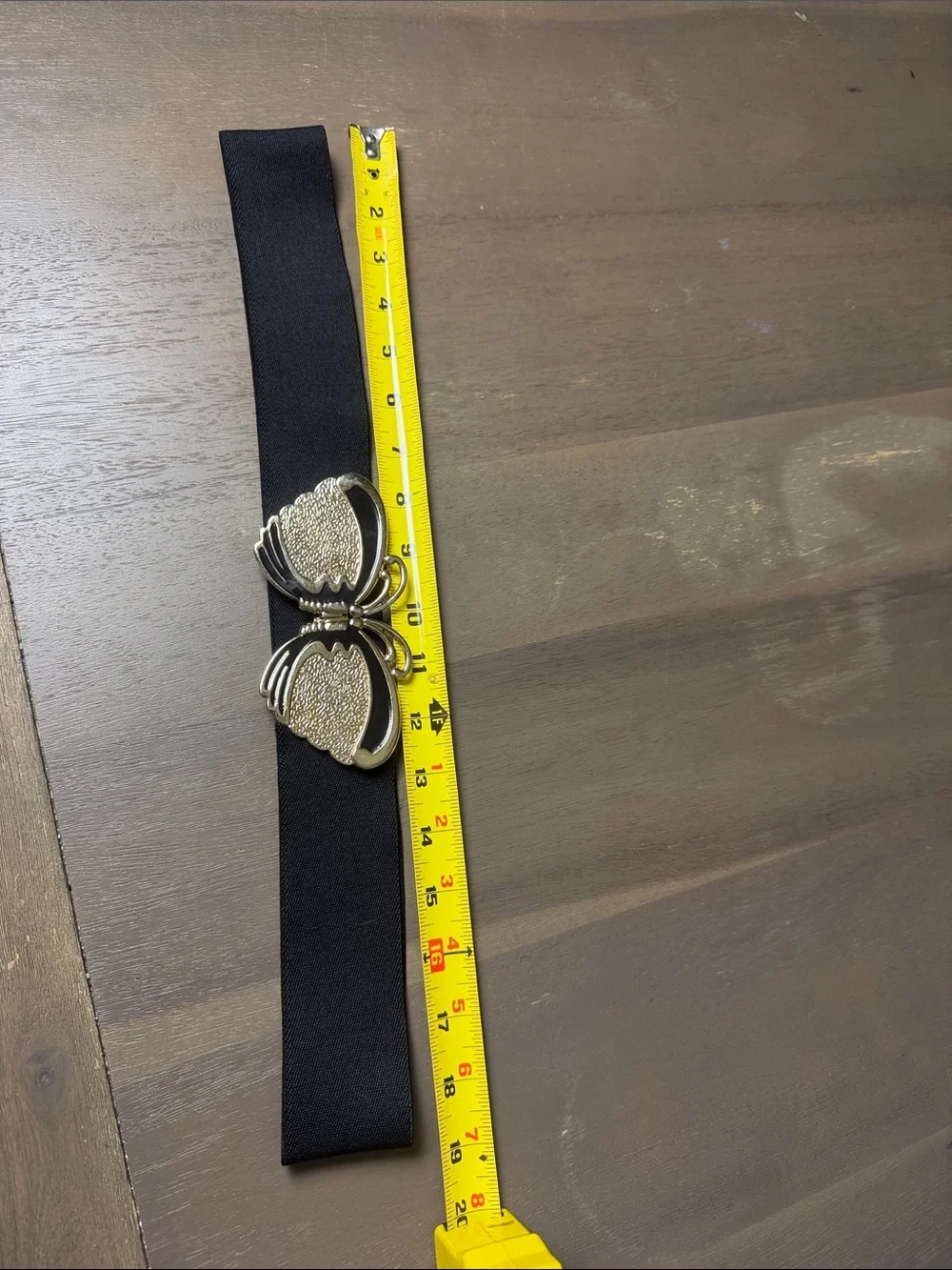 Vintage Gold Butterfly Elastic Waist Belt